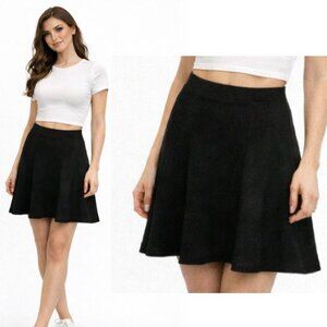 GAP Black Soft Flare Skirt